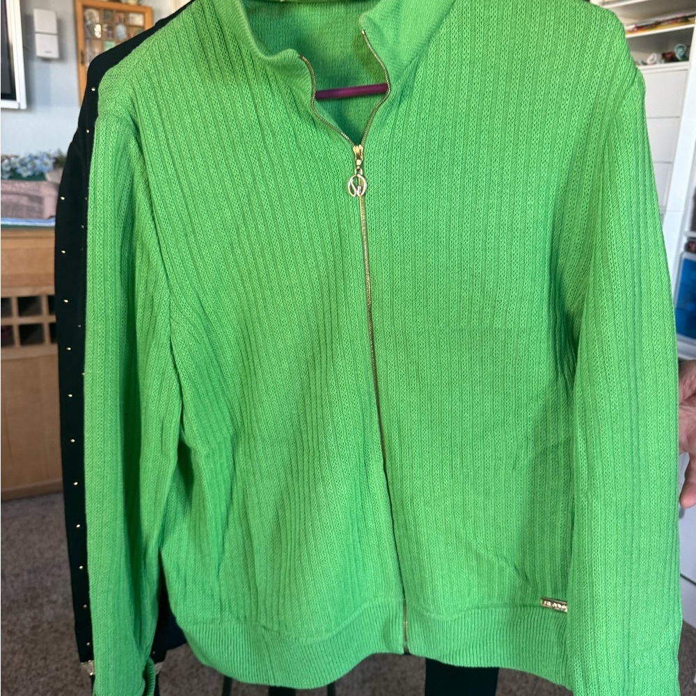 St. John Green Jacket